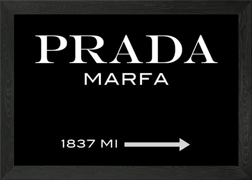 Insegna prada marfa con - marfa,