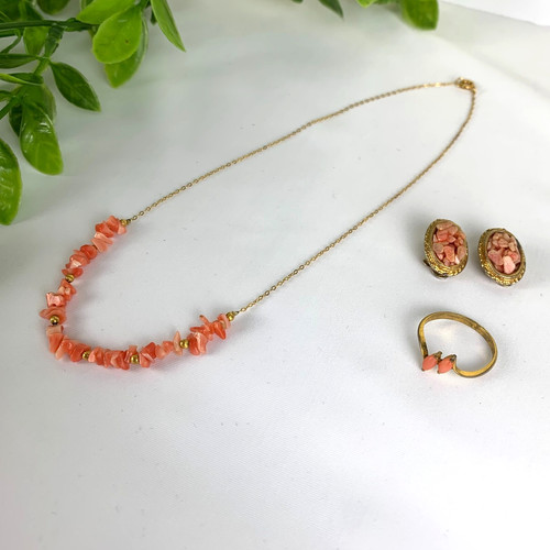 Parure collana orecchini - collana,