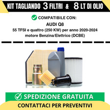 Tagliando per AUDI Q8 55 TFSI
