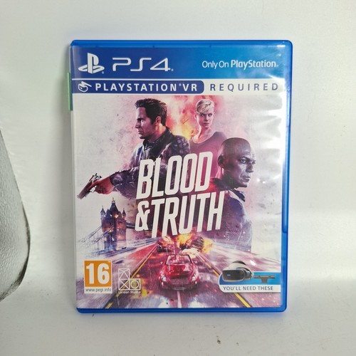 Blood truth playstation ps4 - blood,