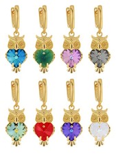 Orecchini gufo in argento