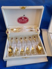 Utensili Royal Albert Old Country Roses 1992 a scelta: set forchetta/cucchiaio/cucchiaio