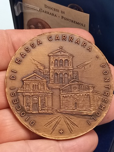 Medaglia diocesi massa - medaglia,