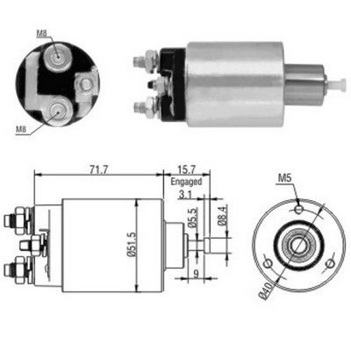 Elettromagnete motore - elettromagnete,