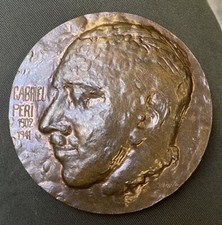 MEDAILLE EN BRONZE PAR