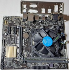 Scheda Madre ASUS H110M-K con CPU Core I3-6100 e Ram