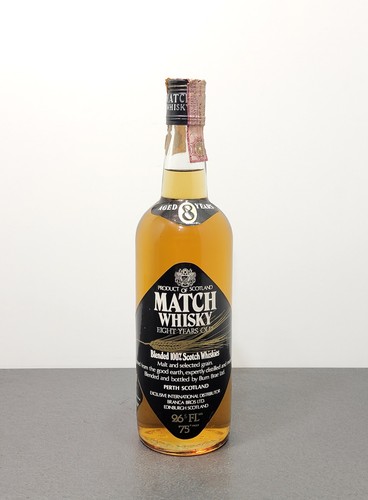 Whisky match years 1970s - whisky,