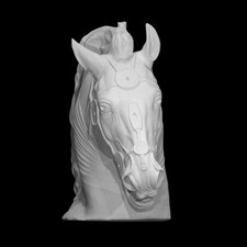 Statua testa moro sicilia - testa,