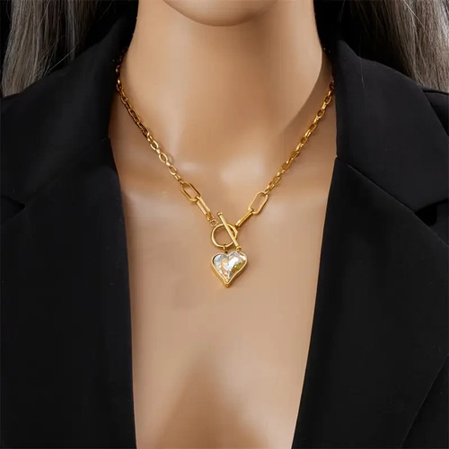 Collana catena maglie - 💛collana,