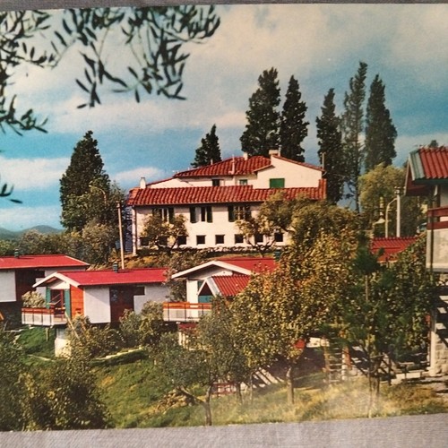 Cartolina vintage loppiano - cartolina,