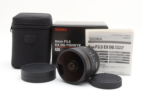 Sigma 8mm ex dg fishey - af,