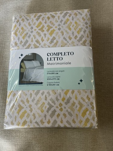 Completo letto matrimoniale