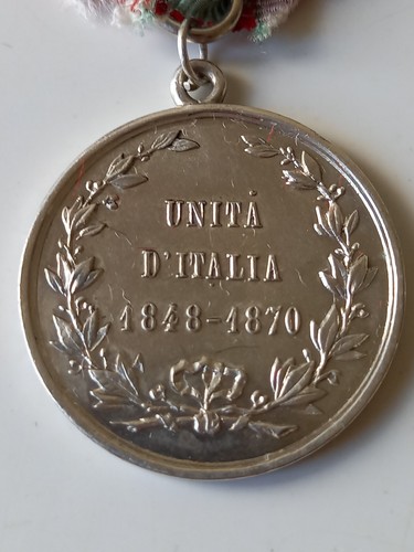 Medaglia argento unita - medaglia,