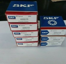 CUSCINETTO A SFERE SKF C5  6204 6205 ALTE PRESTAZIONI C5 20x47x14 25x52x15