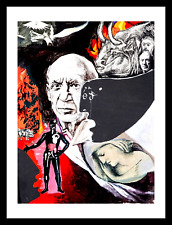 RENATO GUTTUSO -  SERIGRAFIA   CM.  80 X 60 LAMENTO PER LA MORTE DI PICASSO