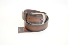 IL KUOIO CINTURA UOMO IN MORBIDA PELLE FIBBIA AD ARDIGLIONE MADE IN ITALY 1133