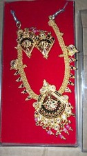 Collana orecchini indiani - e,
