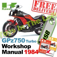 Kawasaki GPZ750 TURBO Manuale
