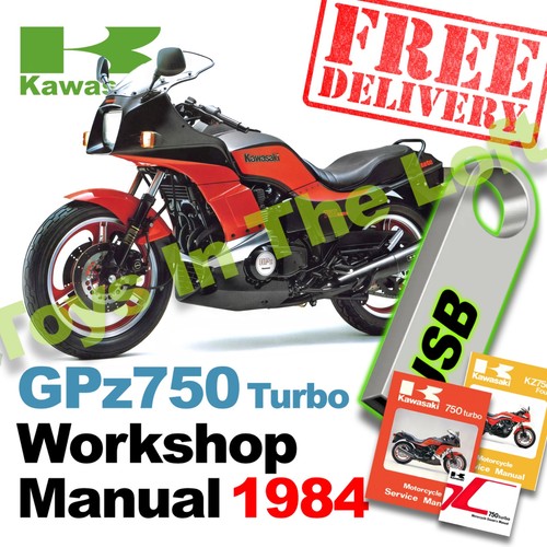 Kawasaki gpz750 turbo manuale - gpz750,