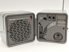 BRIONVEGA TS505A CUBO RADIO VINTAGE - SILVER - FUNZIONANTE