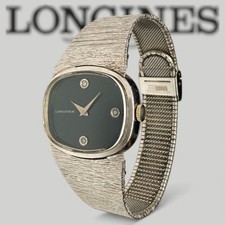 Orologio Uomo Vintage Longines Wittnauer L847.4 17J 30x25mm Carica Manuale Funzionante Acciaio