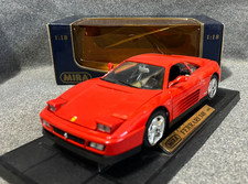 FERRARI 348 TB 1989 scala 1/18 automodello in metallo MIRA made in Spain