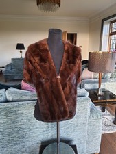 Stola visone mantello scialle