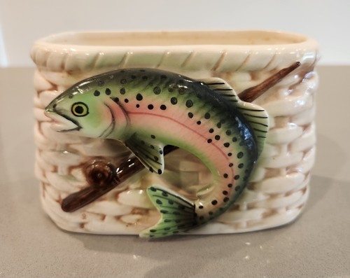 Vaso fioriera salmone - , trota