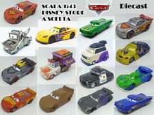 Disney Pixar Cars 3 2 1 Diecast 1:43 Metallo Mattel Disney Store exclusive 10 cm