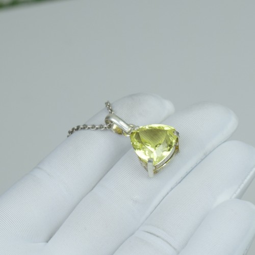 Collana triangolo argento - collana,