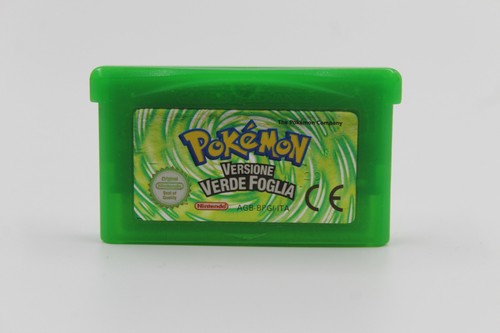 Pokemon verde foglia ita - verde,
