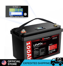 Dr. Prepare 12V 100Ah LiFePO4