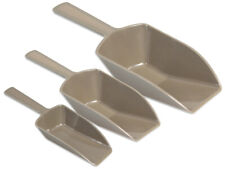 Paletta per ghiaccio in plastica set 3 pezzi pala dosa alimenti caramelle dolci