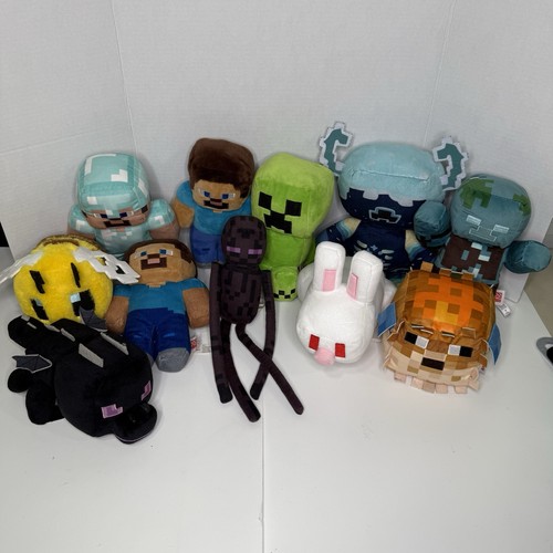 Minecraft plush lot - lot, of