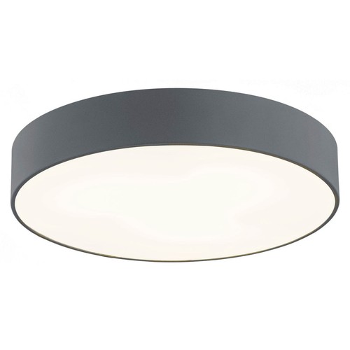 Plafoniera moderna grigio