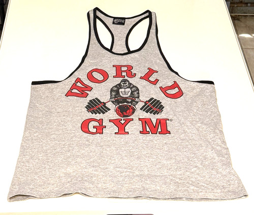 Canotta vintage world gym - canotta,