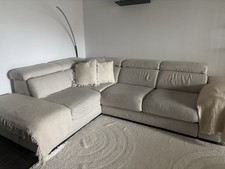 Divano Poltronesofà 3 posti + penisola con contenitore