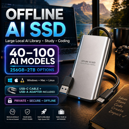 Unità esterna ssd offline - ssd, ai