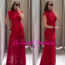 ZARA WOMAN NWT SS25 RED