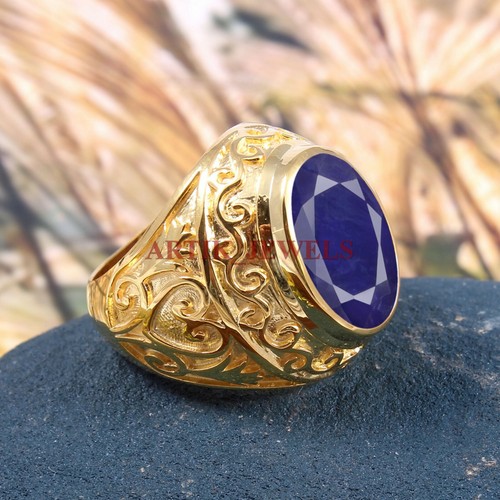 Riscaldato zaffiro blu gemma - blu,