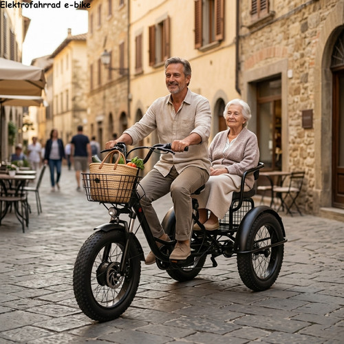 Triciclo elettrico anziani con - elettrico,