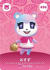 Carta Amiibo Animal Crossing