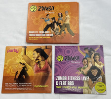 ZUMBA FITNESS COMPLETE TOTAL BODY TRANSFORMATION SYSTEM 5 DVD SET Exercise-FUN