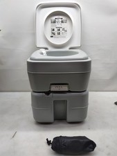 Bagno da campeggio SereneLife - WC mobile con serbatoio di scarico da 20 L...