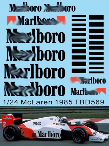 Decals per mclaren - 1/24,