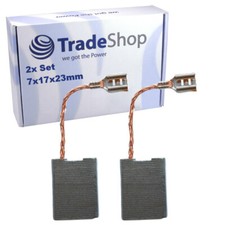 2 spazzole carbone carbone motore 7x17x23 mm per Hitachi G23SS2 G23U G23U2 999089