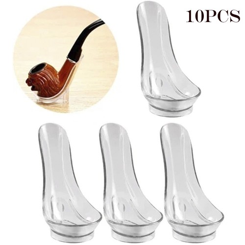 Transparent pipe stand - 10×transparent,