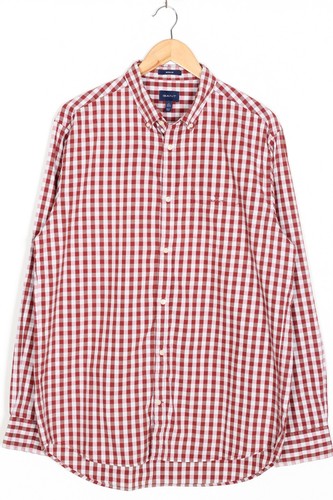 Camicia oxford gant check uomo - oxford,