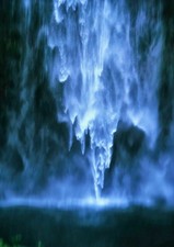 386249 Waterfall in Yosemite