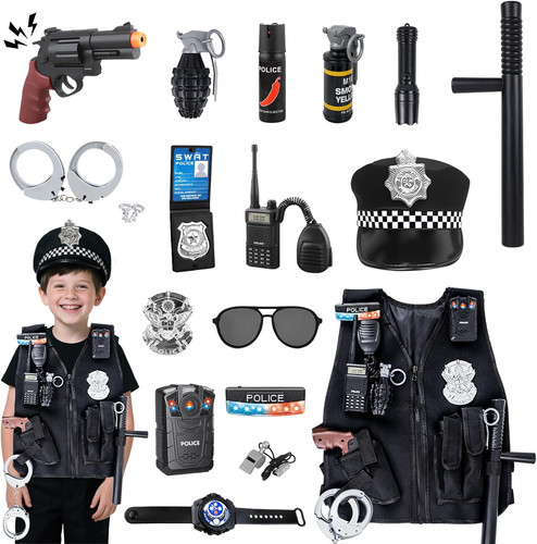 Costume poliziotto bambino - bambino, 3